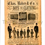 Gaskill & Fevez, printers. Little Red Riding Hood, 1883. Back