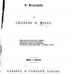 Miall, Charles Septimus. Henry Richard, M.P. A Biography. Cassell & Co, 1889